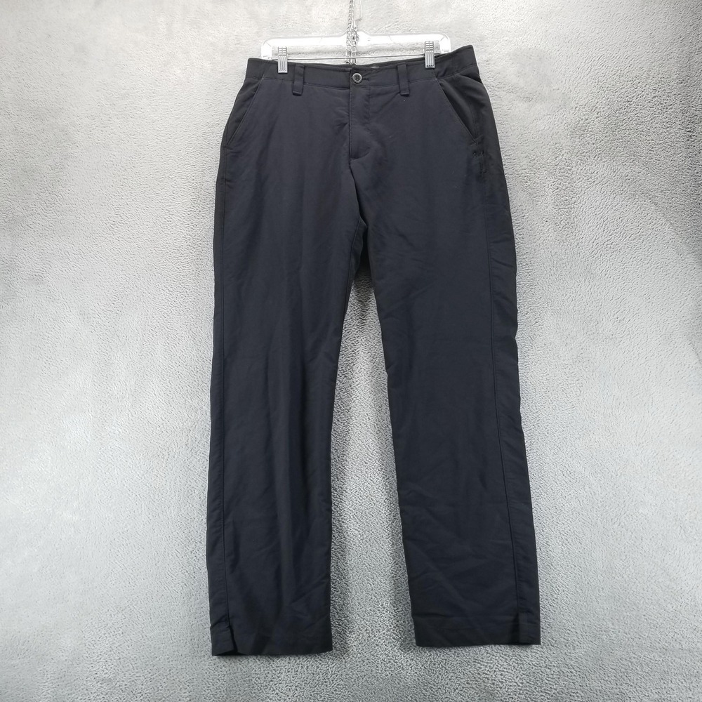 Under Armour Pants Mens 34x32 Black Golf Chino Stretch Performance Casual Travel